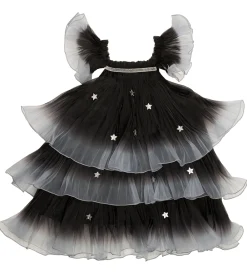 Meri Meri Udklædningstøj|Halloween>Udklædning - Star Witch - Sort/Grå