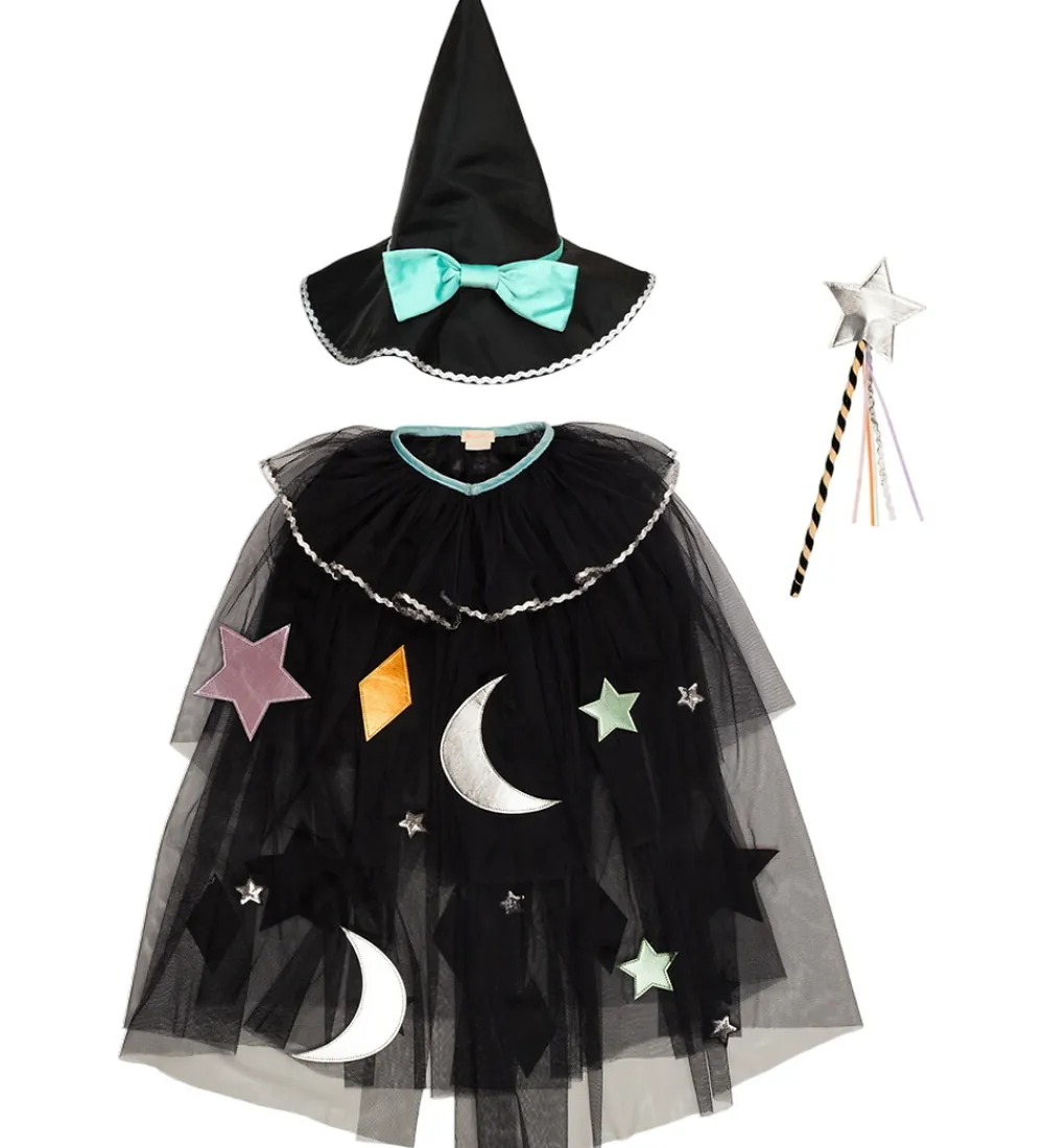 Meri Meri Udklædningstøj|Rolleleg>Udklædning - Tulle Appliqué - Sort