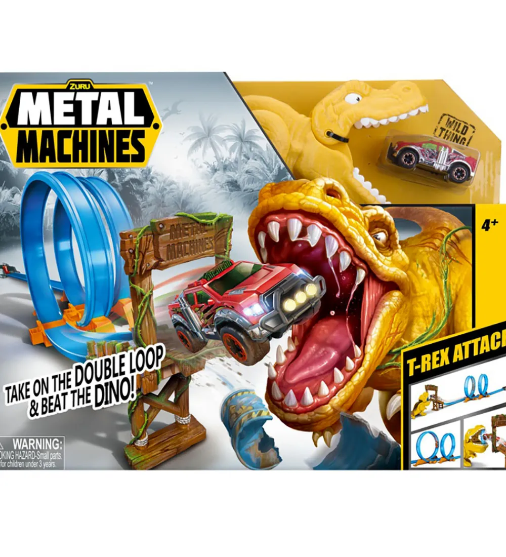 Metal Machines Biler, Tog Og Køretøjer>Bilbane - T-Rex Attack