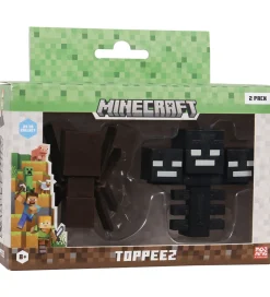 Minecraft Figurer>Legetøjsfigurer - 3D - 2-pak - Spider/Wither