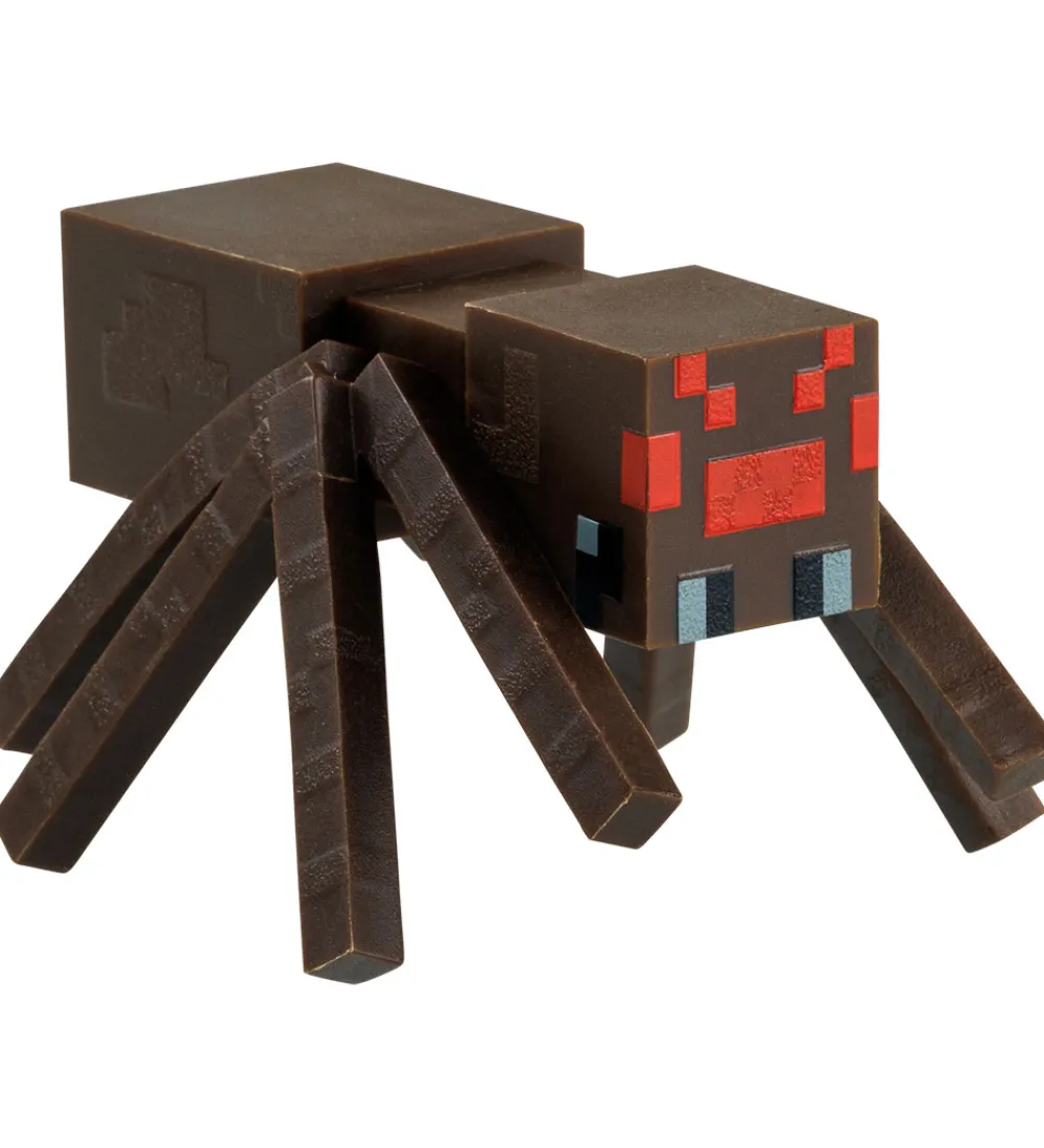 Minecraft Figurer>Legetøjsfigurer - 3D - 2-pak - Spider/Wither