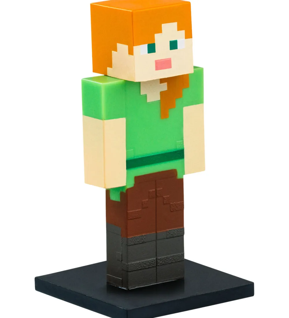 Minecraft Figurer>Legetøjsfigurer - 3D - 2-pak - Alex/Sheep