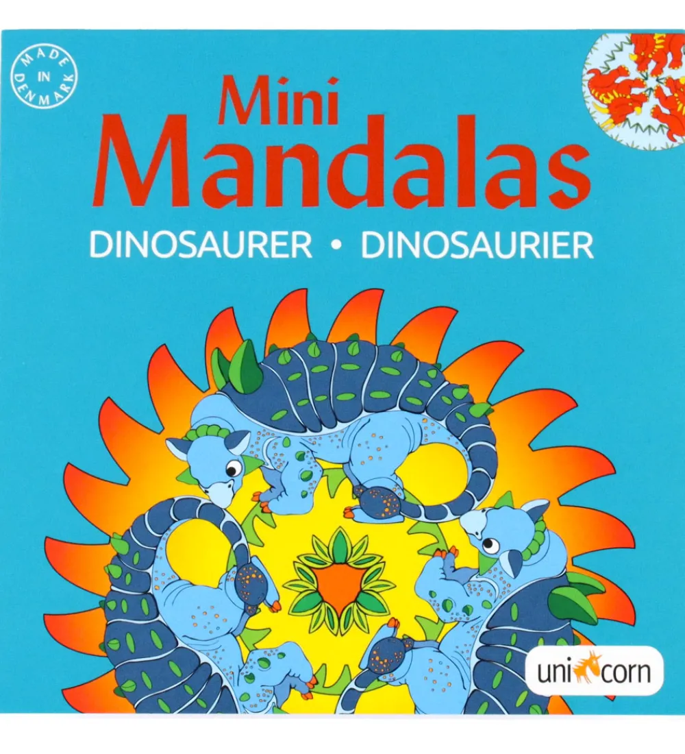 Mandalas Malebog>Mini Malebog - Dinosaurer