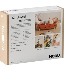 MODU Motorisk Legetøj>Baby Motoriksæt - 10 Dele - Ocean Mint/Forest Green