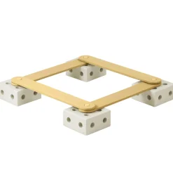 MODU Motorisk Legetøj|Babylegetøj>Balance Track - 17 Dele - Sand Grey/Honey Yellow