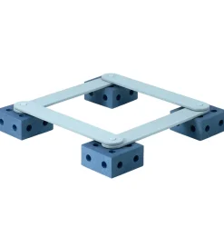 MODU Babylegetøj|Konstruktionslegetøj>Balancebane - 17 Dele - Deep Blue/Sky Blue