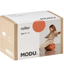 MODU Tumledyr|Motorisk Legetøj>Balancerulle - 4 Dele - 30x20x20 cm - Burnt Orange/Dusty Gr