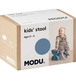 MODU Konstruktionslegetøj|Byg Og Klodser>Børneskammel - Deep Blue/Sky Blue