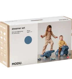 MODU Motorisk Legetøj|Tumledyr>Dreamer Sæt - 34 Dele - 70x40x20 cm - Deep Blue/Sky Blue