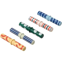 MODU Aktivitetslegetøj>Raslepinde - 5-pak - Mix