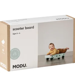 MODU Tumledyr|Motorisk Legetøj>Rullebræt - 5 Dele - 50x30x12 cm - Ocean Mint/Forest Green