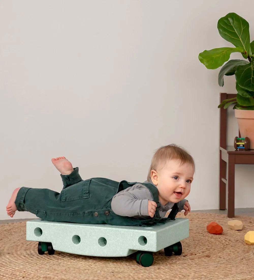 MODU Tumledyr|Motorisk Legetøj>Rullebræt - 5 Dele - 50x30x12 cm - Ocean Mint/Forest Green