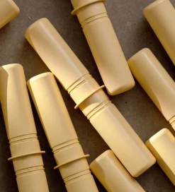 MODU Aktivitetslegetøj|Motorisk Legetøj>Samlepinde - 8 stk - Honey Yellow