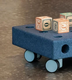 MODU Aktivitetslegetøj|Motorisk Legetøj>4x Swirly Wheels - 4-pak - Sky Blue