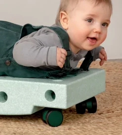 MODU Aktivitetslegetøj|Motorisk Legetøj>4x Swirly Wheels - 4-pak - Forest Green