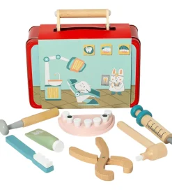 Molly & Rose Rolleleg>Tandlægekuffert - Metal - Rød