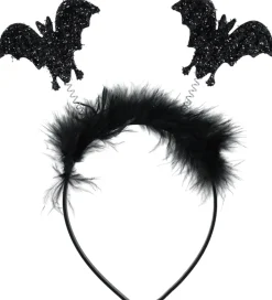 Molly & Rose Udklædningstøj|Halloween>Udklædning - Hårbøjle - Batman - Sort Glitter