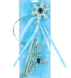 Molly & Rose Udklædningstøj|Halloween>Udklædning - Tryllestav/Diadem - Snefnug Blå