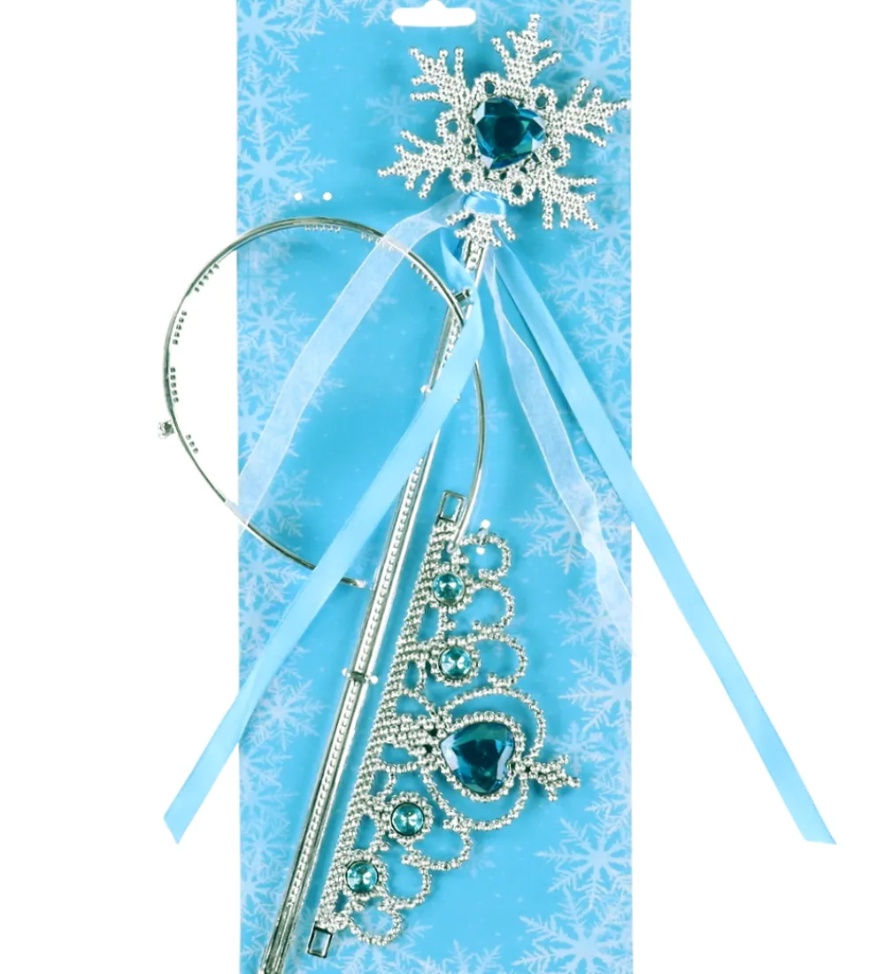 Molly & Rose Udklædningstøj|Halloween>Udklædning - Tryllestav/Diadem - Snefnug Blå