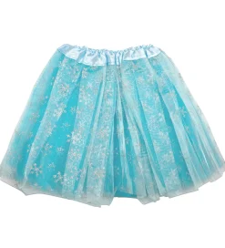 Molly & Rose Udklædningstøj|Halloween>Udklædning - Tylskørt - Blå Snefnug Glitter