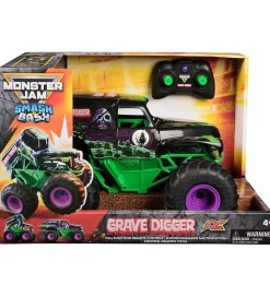 Monster Jam Biler, Tog Og Køretøjer>Fjernstyret Truck - 1:15 - Smash & Bash Grave Digger