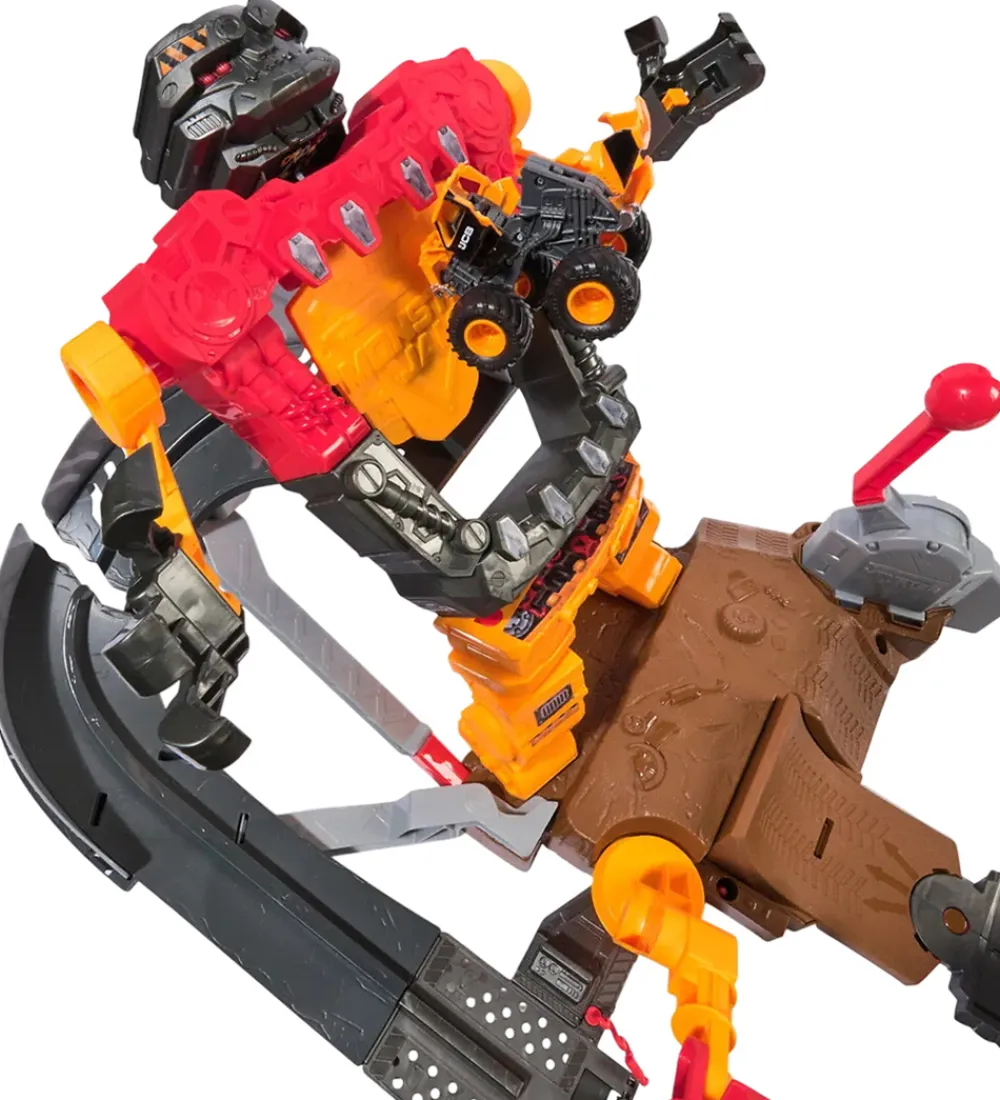 Monster Jam Biler, Tog Og Køretøjer>Legesæt - 1:64 - Smash & Bash - Smashbot