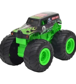 Monster Jam Biler, Tog Og Køretøjer>Truck m. Lyd/Lys - 1:24 - Grave Digger