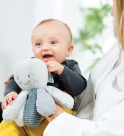 Nattou Aktivitetslegetøj>Aktivitetslegetøj - Blæksprutte - Grå