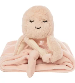 NatureZoo Bamser>Nusseklud - Blæksprutte - 35x35 cm - Babyrosa