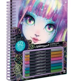 Nebulous Stars Malebog>Malebog m. Tuscher - Sorte Sider - Isadora