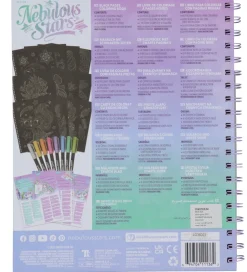 Nebulous Stars Malebog>Malebog m. Tuscher - Sorte Sider - Isadora