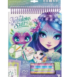 Nebulous Stars Kreativ Leg|Malebog>Tegnesæt - Creative Sketchbook - Nenuphia