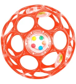 Oball Gribelegetøj>Rangle - 9 cm - Rosarød