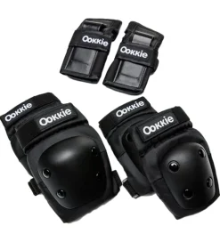 Ookkie Rulleskøjter>Beskyttelsessæt - Safety Pads x-small - Sort