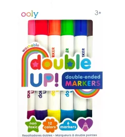 Ooly Tuscher Og Farver>Dobbeltsidede Tuscher - Double Up! - 6 stk