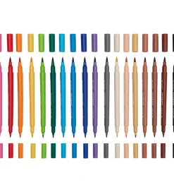 Ooly Tuscher Og Farver>Dobbeltsidede Tuscher - 18 stk - Color Together