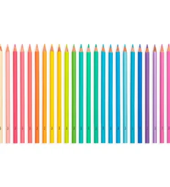 Ooly Tuscher Og Farver>Farveblyanter - Pastel Hues - 24 Stk - Pastel Mix
