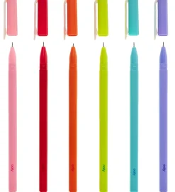 Ooly Tuscher Og Farver>Kuglepen - 6 Stk - Fine Line Colored Gel Pens