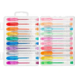 Ooly Tuscher Og Farver>Kuglepenne - 20 stk - Gel - Mini Doodlers - Multifarvet