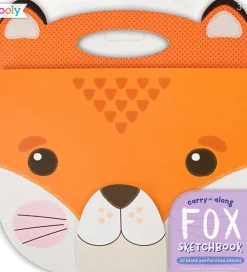 Ooly Bøger|Malebog>Skitsebog - Carry Along - Ræv