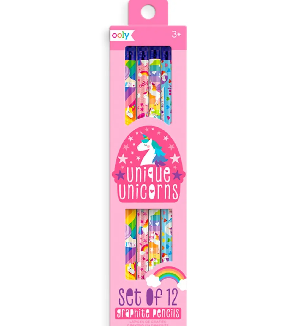 Ooly Tuscher Og Farver>Skolesæt - Unicorns - Happy Pack