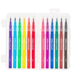Ooly Tuscher Og Farver>Tuscher - 12 Stk - Brilliant Brush Markers