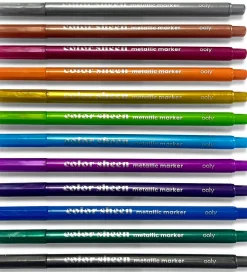 Ooly Tuscher Og Farver>Tuscher - Color Sheen Metallic - 12 stk