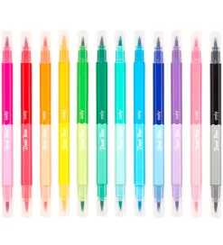 Ooly Tuscher Og Farver>Tusher - Dual Tone - 12 Stk - Multifarve