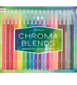 Ooly Maling>Vandfarver - Chroma Blends - 18 stk