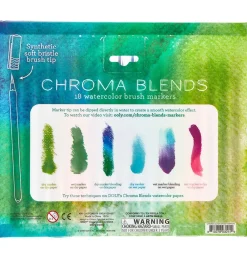 Ooly Maling>Vandfarver - Chroma Blends - 18 stk
