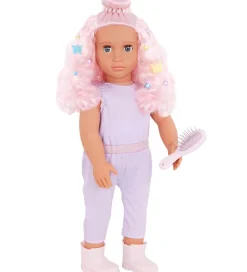 Our Generation Dukker Og Tilbehør>Dukke - 46 cm - Elara m. Føl