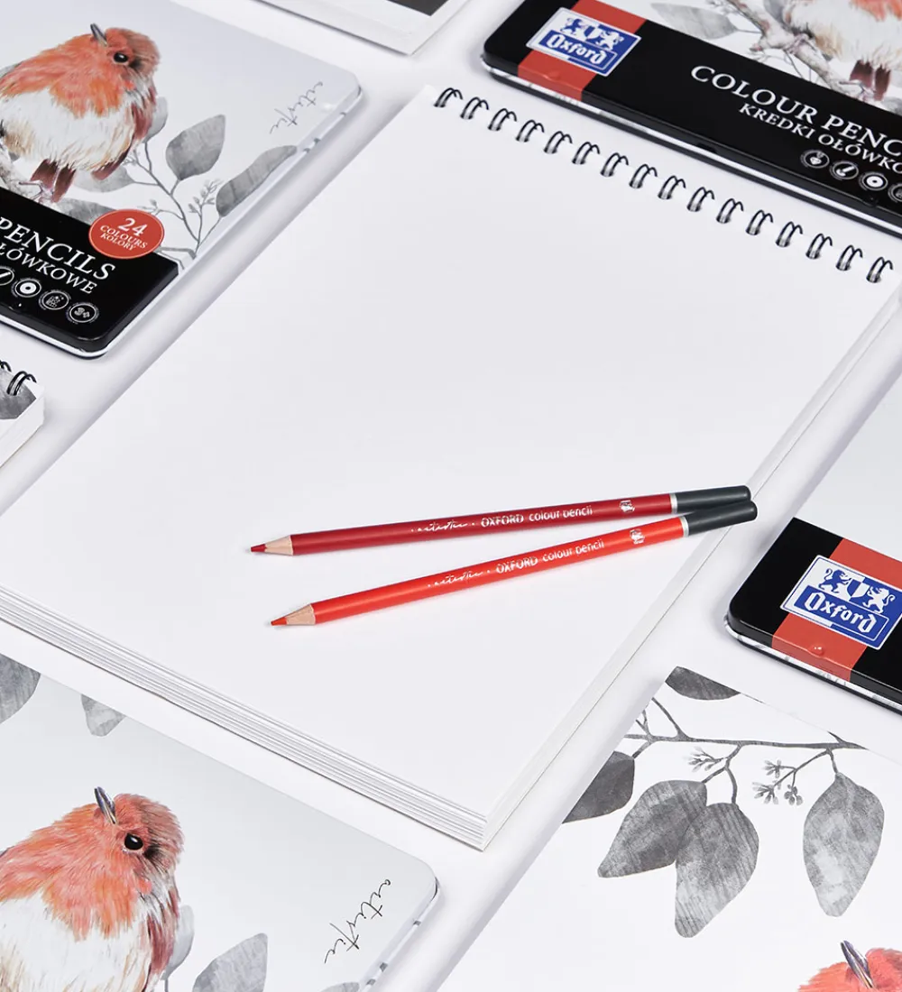 Oxford Malebog>Skitseblok - A4 - Creative Pad Drawing