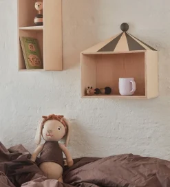 OYOY Gribelegetøj>Rangle - Bjørn - Nature/Dark