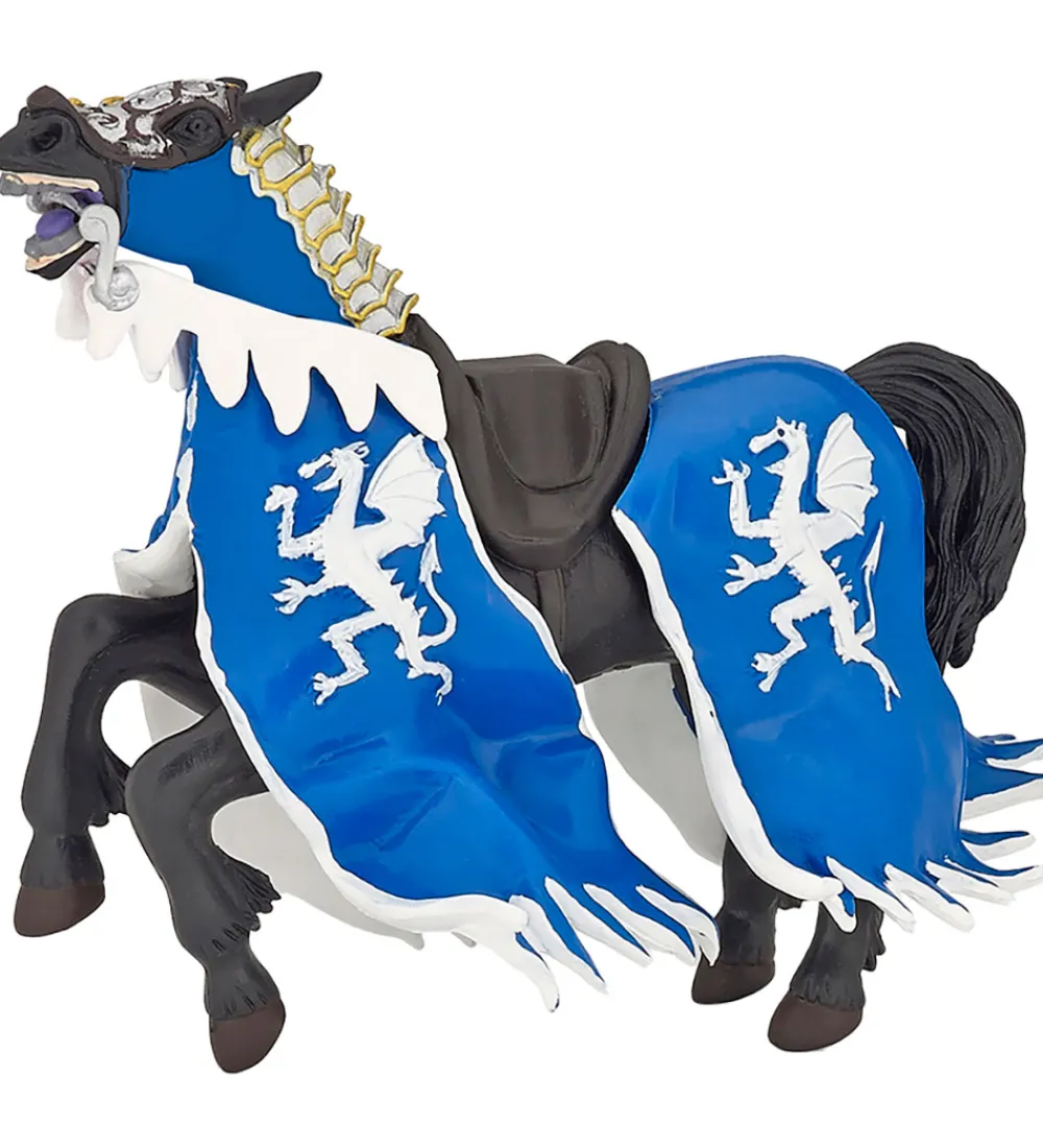 Papo Figurer>Blå Drage Kongens Hest - H: 12,3 cm
